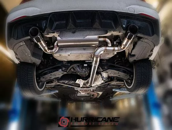 Hurricane Exhaust 3,15" Abgasanlage für BMW F20 F21 M140i OPF Coupé 340PS Hurricane Exhaust 3,15" Abgasanlage für BMW F20 F21 M140i OPF Coupé 340PS